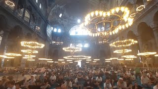 Recitation at AyaSofyai Kebir Camii Şerifi by Sheikh Bünyamin Topçuoğlu  Nisa Suresi 🇹🇷 [upl. by Seavir860]