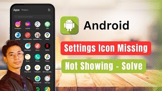 Setting Icon Missing amp Not Showing On Home Screen Problem Solve [upl. by Tollmann49]