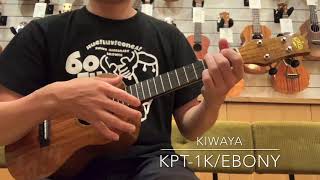 KIWAYA KPT1K Ebony UKULELE BIRD [upl. by Feucht233]