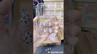 presson nails 2024  dip powder nails  ombre nails  christmas nails  hard gel nails [upl. by Norehs243]