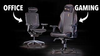 Gaming vs Office Chairs I Tried Both Secret Lab Chairs… [upl. by Naujd]