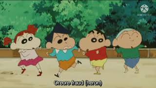 Shinchan movie Kasukabe Boys of the Evening Sun  in Hindi Dubbing  Without Zoom effect  Part  1 [upl. by Aiuqcaj133]