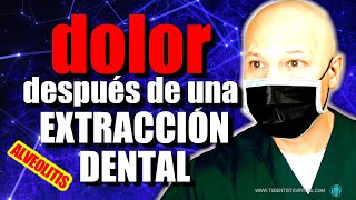 LA MEJOR FORMA DE ALIVIAR el DOLOR de la EXTRACCIÓN DENTAL [upl. by Llemor]