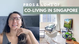 Pros and Cons of Coliving in Singapore  short term communal living for expats overseas [upl. by Aeslehs]