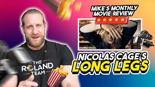 Mike’s Monthly Movie Review Let’s dive into Nicolas Cage’s Long Legs get ready for a wild ride 😱 [upl. by Lalla]