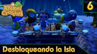 Animal Crossing New Leaf  Diario 6  Desbloqueando la Isla y Puente nuevo [upl. by Enimsaj654]