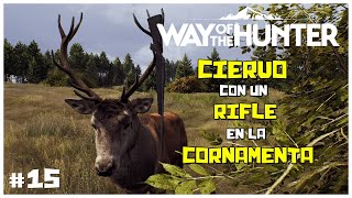 ⛰️WAY OF THE HUNTER 15  CIERVO CON UN RIFLE EN LA CORNAMENTA  RECUPERO LOS MUFLONES  Español [upl. by Cohberg]