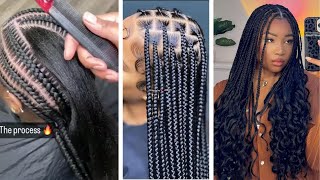 55 Stunning 😍African American Braided Hairstyles youve got to try 2024 [upl. by Asen]