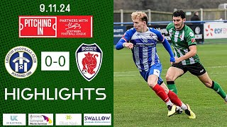 Sporting strong but lack scoring touch  Leiston 00 Bromsgrove Sporting [upl. by Nyrat]