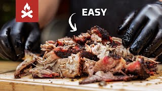 Texas Style Pulled Pork  Camp Chef [upl. by Delos]