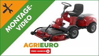 Rasentraktor mit Frontmäher Castelgarden XZ4 180 PWX Hydrostatgetriebe Front Mower 4x4 [upl. by Pape]