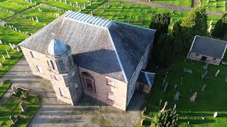 Rosskeen old parish church drone footage 2024 [upl. by Rodman]