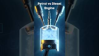 Diesel vs Petrol Engine automobile Engine power diesel gasoline engineering [upl. by Arahsal964]