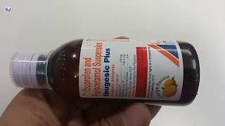 ibugesic plus Syrup  ibuprofen and paracetamol Suspension  ibugesic plus Syrup Uses Review Hindi [upl. by Malvie922]