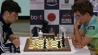 MAGNUS CARLSEN vs ALIREZA FIROUZJA INSANE SPEED BY ALIREZA [upl. by Floss970]