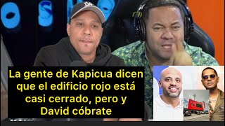 La gente de Kapicua dicen que el edificio rojo de Alofoke está casi cerrado por el caso David cobrat [upl. by Aniela]