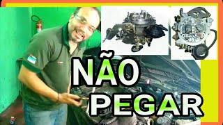 Carro Não Pega Carburador Afogando No Motor Como Resolver [upl. by Amal113]