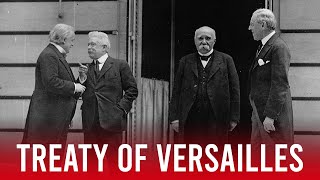 Treaty of Versailles Explained  End Of WW1 1919 [upl. by Armelda]