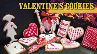 SABLE SAINT VALENTIN  VALENTINES COOKIES [upl. by Nyliak]