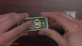 How to Replace the Battery in a 2GIG Wireless Doorbell [upl. by Rheingold]