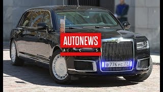 Официально показан лимузин проекта Кортеж Aurus Senat limousine [upl. by Goodwin673]