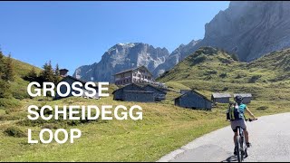 Swiss Mountain Pass  Grosse Scheidegg  EMTB [upl. by Gipsy]