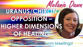 Melanie Dawn – URANUSCHIRON OPPOSITION – HIGHER DIMENSIONS OF HEALING [upl. by Theodoric]