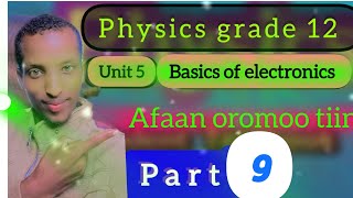 physics grade 12 unit 5 Basics of electronics part 9 digital and analog signals [upl. by Shirley]