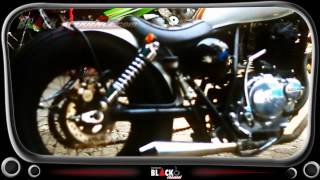 BX Rides  Suzuki Thunder250 Brat Bobber [upl. by Meri378]