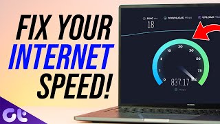 How to Fix Slow Internet Speeds on Windows 11 Easily  Guiding Tech [upl. by Luapsemaj]