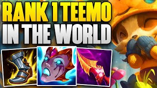 BEST TEEMO IN THE WORLD DOMINATES HIGH ELO  CHALLENGER TEEMO TOP GAMEPLAY  Patch 1414 S14 [upl. by Haet]