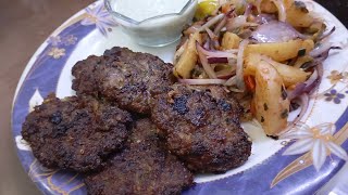 Homemade Turkish kebab recipe Turkish Ground Lamb Kebab [upl. by Gilboa]