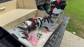 First ever set of Alpinestars Tech 7’s unboxing [upl. by Timothee73]