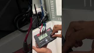 UNIT UT582 HOW TO LIVE TEST ELCB RCCB RCD BY UNIT BRAND UT582ELCB RCD TESTER [upl. by Romy]