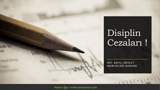 657 Sayılı Devlet Memurları Kanunu  Disiplin Cezaları  wwwkamusinavcom [upl. by Benco]