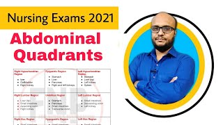 Abdominal Quadrants and Nine Abdominal Regions  Anatomy and Physiology [upl. by Kamin]
