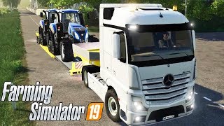 FARMING SIMULATOR 19 125  COMPRO 2 TRATTORI NEW HOLLAND CINGOLATI  GAMEPLAY ITA [upl. by Nohsauq]