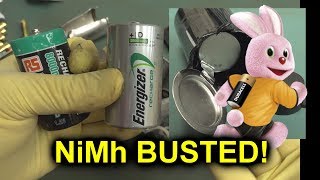 EEVblog 1200  BUSTED  Energizer amp Duracell NiMH [upl. by Blodget]