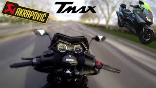 TEST TMAX 530 Akrapovic [upl. by Sherlock]