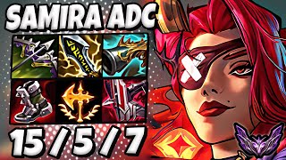 Samira vs Lucian ADC  Quadra Kill  Patch 1410 Korea Master ✅ [upl. by Oirtemed]