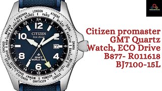 Citizen Promaster GMT EcoDrive Watch Time settings and review  TrendWatchLab  Citizen [upl. by Alexei89]