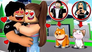 Pretending To Be PETS with MY GIRLFRIEND in roblox [upl. by Nnylf]