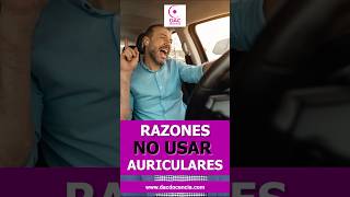 Experto Nos Da Las Razones de No Usar Auriculares Mientras Conduces conducciónsegura carnetcoche [upl. by Affer]