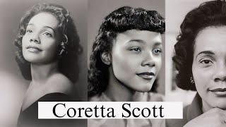 The life of Coretta Scott  civil rights leader and life without MLK [upl. by Nauqel]