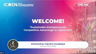 the 7th ICOEN International Conference On Entrepreneurship  Sustainable Entrepreneurial Competiti [upl. by Anyela417]