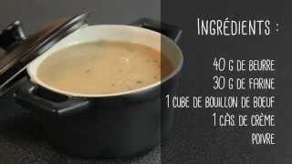 Tour de main  Comment faire une sauce au poivre [upl. by Capon]