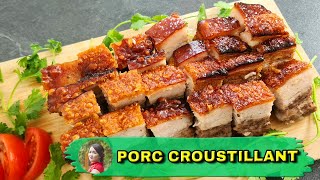 PORC CROUSTILLANT  Recette la plus simple du monde  Version Four et Airfryer [upl. by Pillihp]