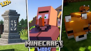 Top 10 Survival Mods For Minecraft PE 121  mcpe survival mods minecraft minecraftmods [upl. by Dorkas]