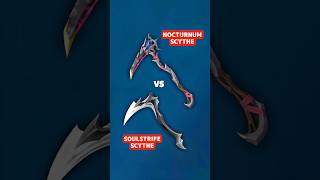 New NOCTURNUM SCYTHE vs SOULSTRIFE SCYTHE Valorant Best Knife Skin [upl. by Battiste]