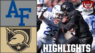 Air Force Falcons vs Army Black Knights  Full Game Highlights  ESPN College Football [upl. by Gillman411]